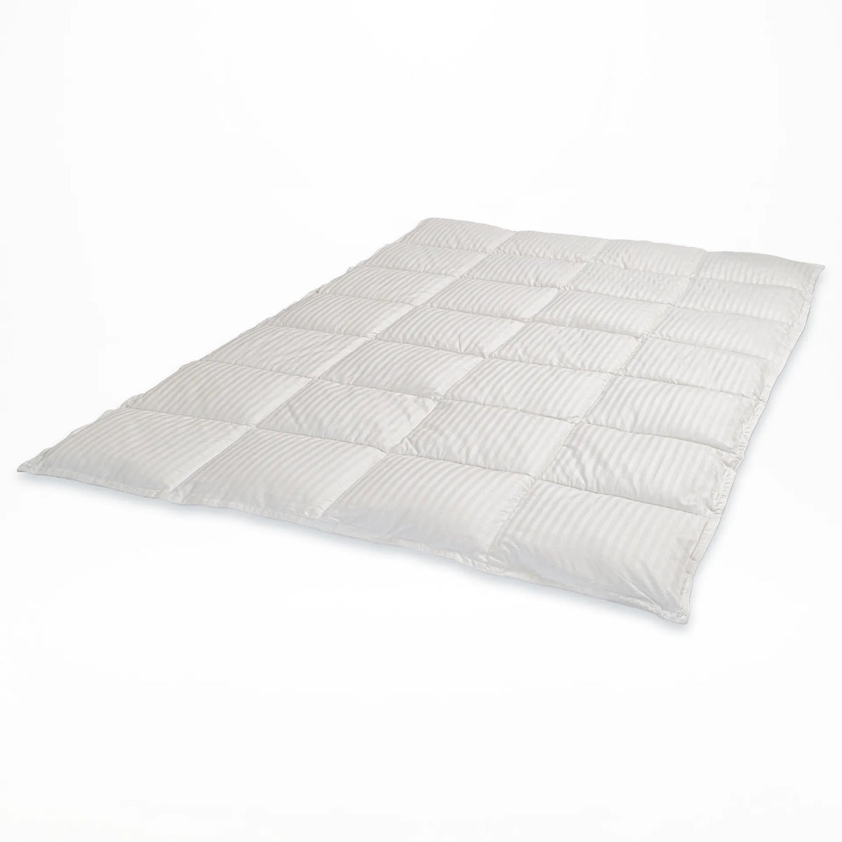 Synthetisch dekbed CloudCare opgevouwen uitgelegd