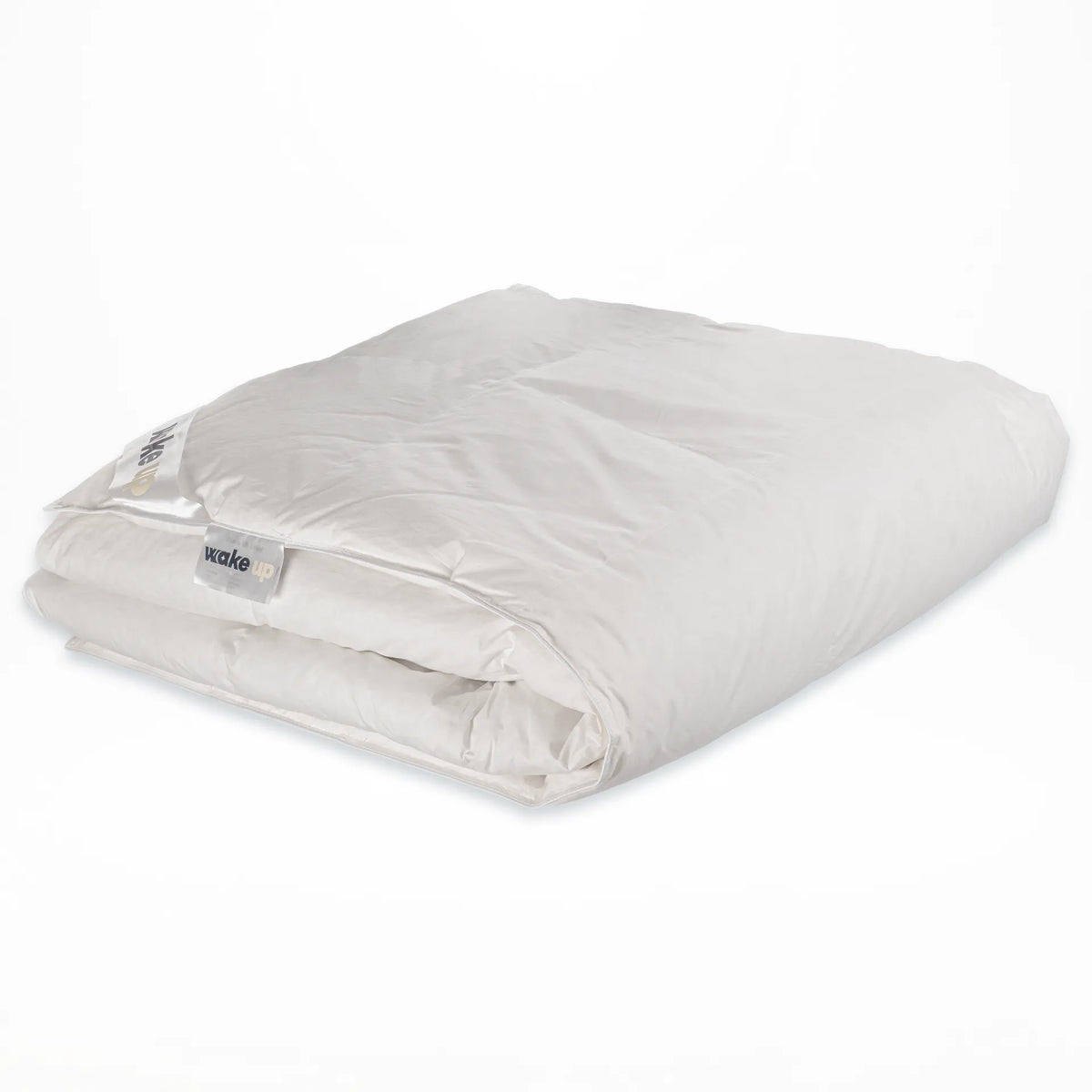60% Eendendons dekbed all season light opgevouwen