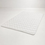 Tencel zomerdekbed AeroFresh van opzij met afgewerkte biesrand