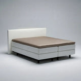 Taupe 100% Katoensatijn Topper hoeslaken