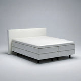 Wit 100% Katoensatijn Topper hoeslaken